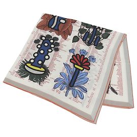 Hermès Lenço Hermes Carre Geant 140 Botanica Grafica