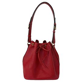 Louis Vuitton Vintage Petit Noé Beuteltasche aus Epi-Leder