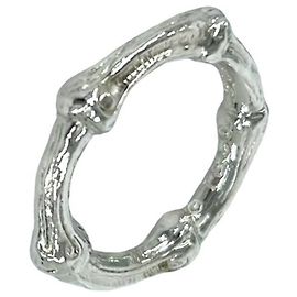 Autre Marque Anello Tiffany Vintage Bamboo in Argento 925