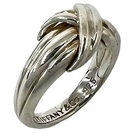Autre Marque Anello Tiffany Vintage Signature in Argento 925