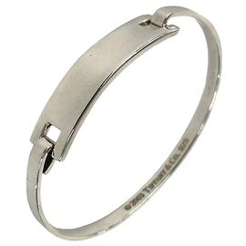Autre Marque Brazalete Tiffany Rectangle ID Plate