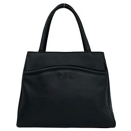 Yves Saint Laurent Vintage Leder Handtasche Tote