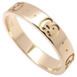 Gucci Icon Band Ring aus 18K Roségold