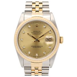 Rolex Datejust 10P Diamond Uhr