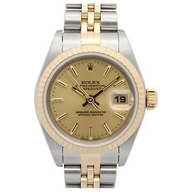 Relógio de pulso feminino Rolex Datejust série Y