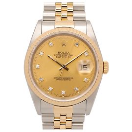 Relógio Rolex Datejust 10P Diamond X-serial