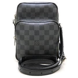 Sac à bandoulière Louis Vuitton Damier Graphite Rem