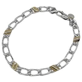 Autre Marque Pulsera de dijes Tiffany & Co. en oro de 18K y plata