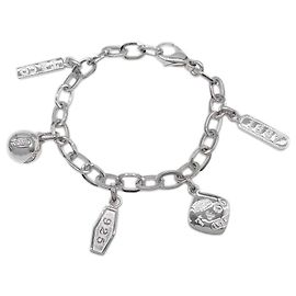 Autre Marque Tiffany & Co. 1837 Element 5 Armreif mit Anhänger