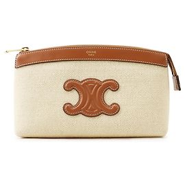 Céline Celine Triomphe Canvas Handtasche Pouch
