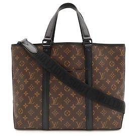 Louis Vuitton Monogram Macassar Weekend Tote PM Tasche