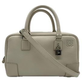 Sac à main en cuir Loewe Amazona