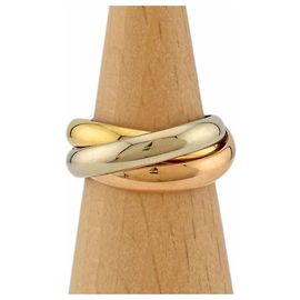 Anel Cartier Trinity em Ouro 18K