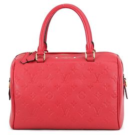 Bolsa Louis Vuitton Monogram Empreinte Speedy Bandoulière 25