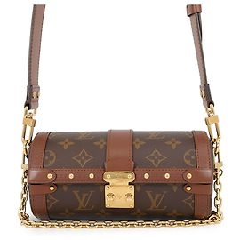 Bolso de hombro Louis Vuitton Monogram Papillon Trunk