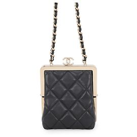 Bolsa de Ombro Chanel Matelassé com Corrente