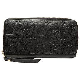 Portafoglio lungo Zippy Louis Vuitton Monogram Empreinte nero