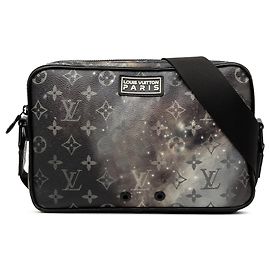 Bolsa Messenger Louis Vuitton Black Monogram Galaxy Alpha
