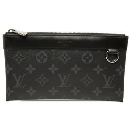 Louis Vuitton Black Monogram Eclipse Pochette Discovery PM