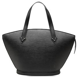 Louis Vuitton Black Epi Saint Jacques PM Short Strap