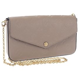 Louis Vuitton Brown Monogram Empreinte Pochette Felicie