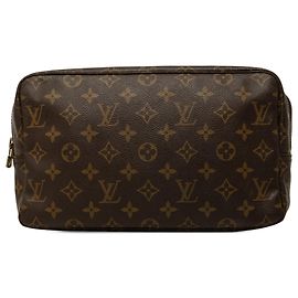 Louis Vuitton Brown Monogram Trousse Toilette 28