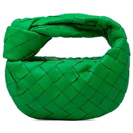 Bottega Veneta Green Candy Nappa Intrecciato Jodie