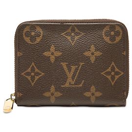 Porta-moedas Zippy Monogram Brown Louis Vuitton