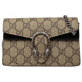 Gucci Mini GG Supreme Dionysus Crossbody Beige