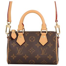 Louis Vuitton Brown Monogram Nano Speedy