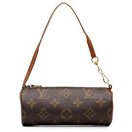 Louis Vuitton Brown Monogram Papillon Pochette