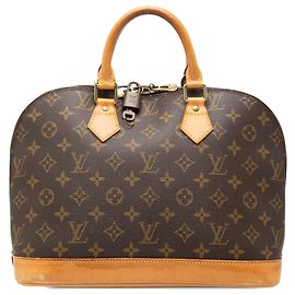 Louis Vuitton Brown Monogram Alma PM