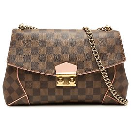 Clutch Louis Vuitton Brown Damier Ebene Caissa