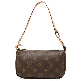 Louis Vuitton Brown Monogram Mini Pochette Accessoires