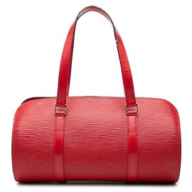 Louis Vuitton Red Epi Soufflot