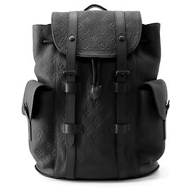 Mochila Louis Vuitton Monogram Taurillon Christopher PM