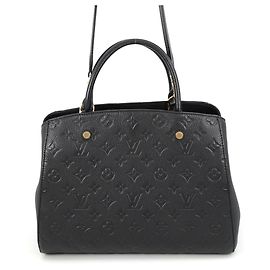 Borsa Louis Vuitton Monogram Empreinte Montaigne MM