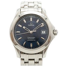 Omega Seamaster Date 2501.81 Blue Dial Men's Watch