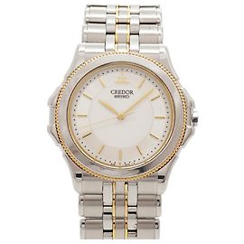 Seiko Credor Pacific Combination Gold Dial Men's Watch