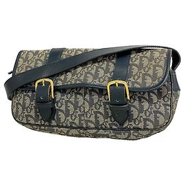 Borsa a tracolla Christian Dior Trotter Canvas