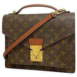 Bolsa Louis Vuitton Monogram Monceau 28