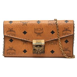 Cartera bandolera MCM Visetos Logogram Tracy Chain