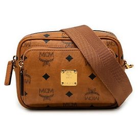 Bolso de hombro MCM Visetos Logogram