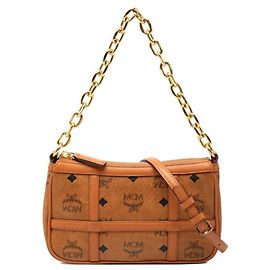 Sac à main à chaîne MCM Visetos Logogram