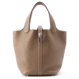 Hermès Hermes Picotin Lock PM Handtasche in Etoupe