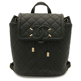 Mochila Chanel CC Filigree Coco Mark