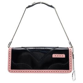 BORSA VINTAGE CHRISTIAN DIOR D'TRICK GALLIANO BAGUETTE CON CATENA GOURMET