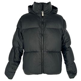 Givenchy Steppjacke aus Daunen mit Logo-Print aus schwarzem Polyamid