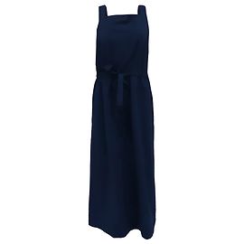 Vestido midi Max Mara Leisure Panfilo en algodón azul marino