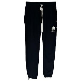 Amiri Jogginghose mit Logo-Print aus schwarzer Baumwolle